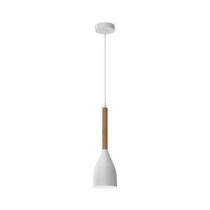 Csillár zsinóron MUZA NEW 1xE27/60W/230V fehér 3172 kép
