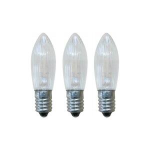 Markslöjd 8263 - KÉSZLET 3x Nagy teherbírású Karácsonyi izzó TOPPLAMPA E10/3W/34V 8263 kép