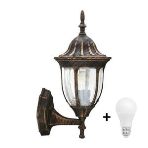LED kültéri fali lámpatest FLORENCJA 1xE27/10W/230V IP43 SA0154+BG0208 kép