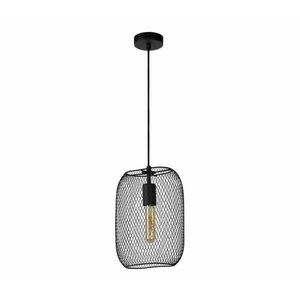 Lucide 78392/01/30 - Csillár zsinóron MESH 1xE27/60W/230V fekete 78392/01/30 kép