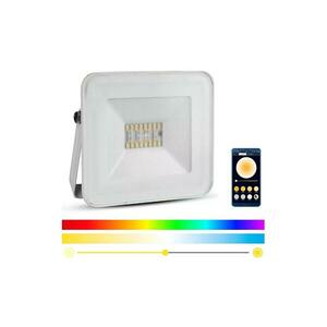 LED Intelligens dimmelhető RGB reflektor LED/20W/230V IP65 fehér 5984 kép