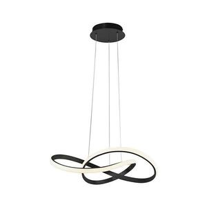 Leuchten Direkt 15402-18-LED Dimmelhető csillár zsinóron MARIA LED/25W/230V fekete 15402-18 kép