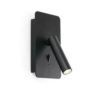 FARO Barcelona FARO 62116 - LED Fali spotlámpa SUAU LED/3W/230V USB fekete 62116 kép