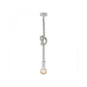 Leuchten Direkt 13572-16 - Csillár zsinóron DIY 1xE27/10W/230V fehér 13572-16 kép