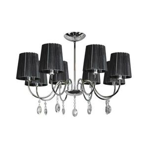 Csillár rúdon SORENTO 8xE14/40W/230V fekete 38-38067 kép