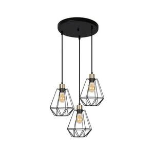Csillár zsinóron PRIMO 3xE27/60W/230V 33-00323 kép