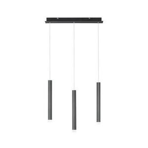 Leuchten Direkt 15203-18 - LED Csillár zsinóron 3xLED/4, 8W/230V fekete 15203-18 kép