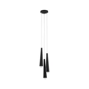 Argon 6103 - Csillár zsinóron HOLLYWOOD 3xE14/7W/230V fekete 6103 kép