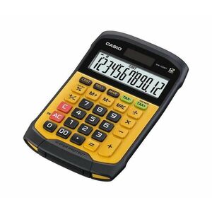 Casio - Vízálló asztali számológép 1xCR2032 IP54 fekete/narancs 45011329 kép