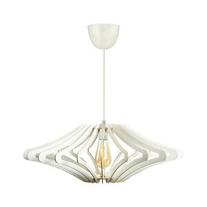 Csillár zsinóron 1xE27/60W/230V fehér átm. 59 cm 390FLH1539 kép