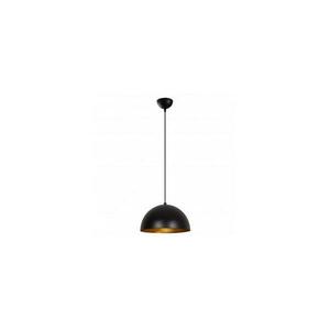 Zsinóros függőlámpa SIVANI 1xE27/40W/230V, átm. 30 cm, fekete/rézszínű 892OPV1785 kép