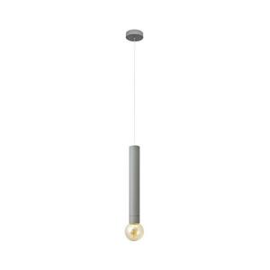 LED Csillár zsinóron TUBA 1xGU10/20W/230V szürke W-KM 1117/1 GR kép
