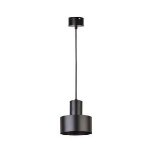 Csillár zsinóron RIF 1xE27/60W/230V á. 15 cm fekete 30897 kép