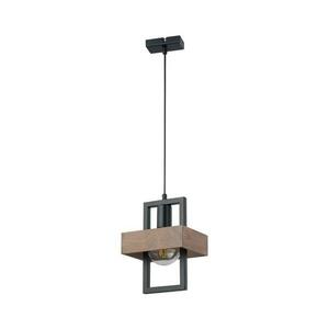 Csillár zsinóron ROBIN 1xE27/60W/230V fa 32215 kép