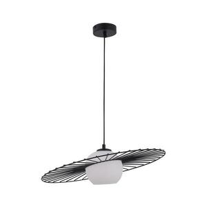 Csillár zsinóron SOL 1xE27/60W/230V fekete 32038 kép