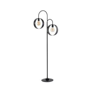 Asztali lámpa HAPPY 2xE27/60W/230V fekete 50277 kép