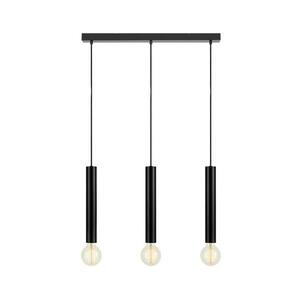 Markslöjd 108262 - Csillár zsinóron SENCILLO 3xE27/40W/230V fekete 108262 kép