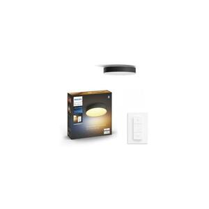 Philips -LED dimmelhető lámpatest Hue ENRAVE S LED/9, 6W/230V Ø 261 mm fekete+távirányító 41158/30/P6 kép