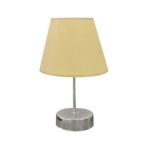Asztali lámpa 1xE27/60W/230V bézs/fényezett króm 390FLH1708 kép
