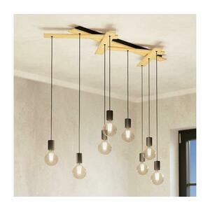 Eglo 43641 - Csillár zsinóron MONMOUNT 9xE27/40W/230V 43641 kép
