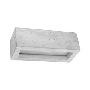 SL.0992 - Fali lámpa VEGA 1xE27/60W/230V 30 cm beton SL.0992 kép