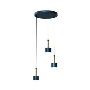 Csillár zsinóron ARENA 3xGX53/11W/230V kék/arany MLP7774 kép