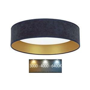 BRILAGI - VELVET LED mennyezeti lámpa 24W 230V 3000/4000/6400K kék/arany kép