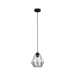 Csillár zsinóron BERGEN 1xE27/60W/230V fekete 0604 kép