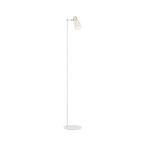Argon 4258 - Állólámpa DORIA 1xE27/15W/230V fehér/sárgaréz 4258 kép