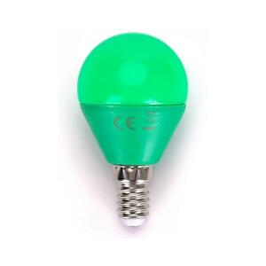 B.V. LED Izzó G45 E14/4W/230V zöld - 100003OFX kép