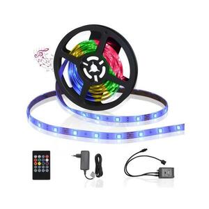 B.V. - 3m LED RGB kültéri dimmelhető szalag 24W 12V IP65 + távirányító 100801WNT kép