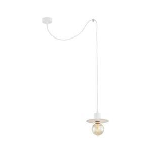 Argon 3834 - Csillár zsinóron CORSO 1xE27/15W/230V fehér 3834 kép