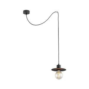 Argon 3835 - Csillár zsinóron CORSO 1xE27/15W/230V fekete 3835 kép