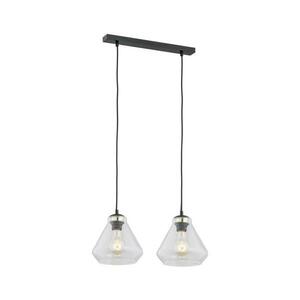 Argon 0854 - Csillár zsinóron DECORATO 2xE27/15W/230V fekete 0854 kép