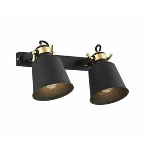 Argon 0876 - Wall spotlámpa KONGO 2xE27/15W/230V fekete 0876 kép