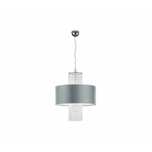 Reality - Csillár zsinóron KING 3xE14/28W/230V ezüst R30483089 kép