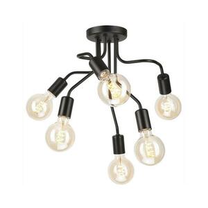 Függesztékes csillár HILDA 6xE27/60W/230V LM-6.154/CZARNY kép