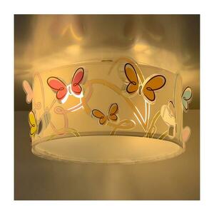 Dalber 62146 - Gyermek mennyezeti lámpa BUTTERFLY 2xE27/60W/230V 62146M kép