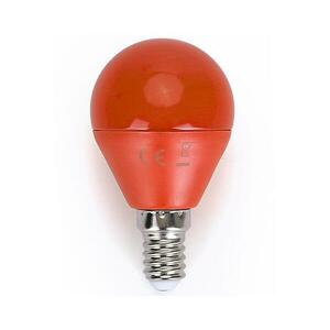 B.V. LED Izzó G45 E14/4W/230V narancssárga - 100003OFY kép