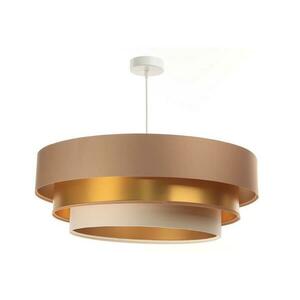 TRINITI lógcsillár 1xE27/60W/230V bézs/arany 050-089-60 kép