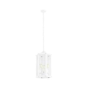 Argon 1251 - Csillár láncon BODRUM 3xE27/15W/230V fehér 1251 kép