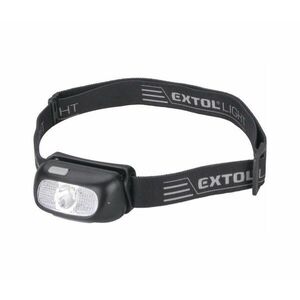 Extol - LED Újratölthető fejlámpa LED/5W/1000 mAh/3, 7V IPX5 fekete 43181 kép