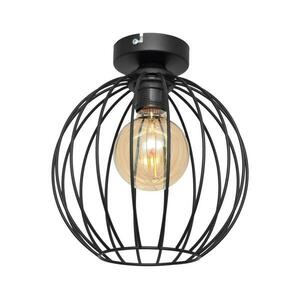 Felületre szerelhető csillár MERCURE 1xE27/15W/230V á. 24 cm fekete P-1388/1 BK kép