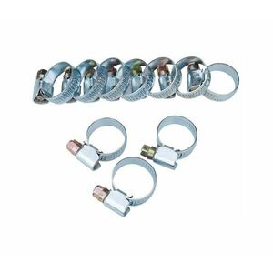 Extol - KÉSZLET 10x Tömlőbilincs 12-22 mm rozsdamentes acél 70502 kép