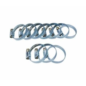 Extol - KÉSZLET 10x Tömlőbilincs 25-40 mm rozsdamentes acél 70505 kép