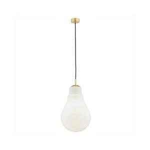Argon 4879 - Csillár zsinóron JESSE 1xE27/15W/230V arany/fehér 4879 kép