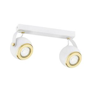 Argon 7038 - Spotlámpa KOS PLUS 2xGU10/5W/230V fehér/arany 7038 kép