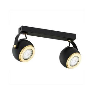 Argon 7039 - Spotlámpa KOS PLUS 2xGU10/5W/230V fekete/arany 7039 kép