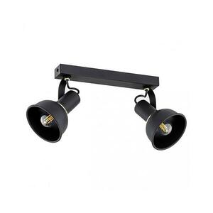 Argon 7037 - Spotlámpa TWIST 2xE14/7W/230V fekete/arany 7037 kép