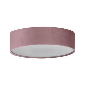 Searchlight 23298-2PI - Mennyezeti lámpa DRUM PLEAT 2xE27/15W/230V rózsaszín 23298-2PI kép